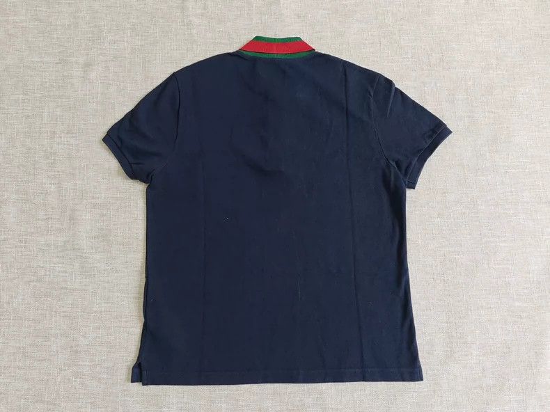 Gucci Gucci Men's Polo Shirt Short Sleeve Dark Blue - dmc Size US L / EU 52-54 / 3 - 6 Thumbnail