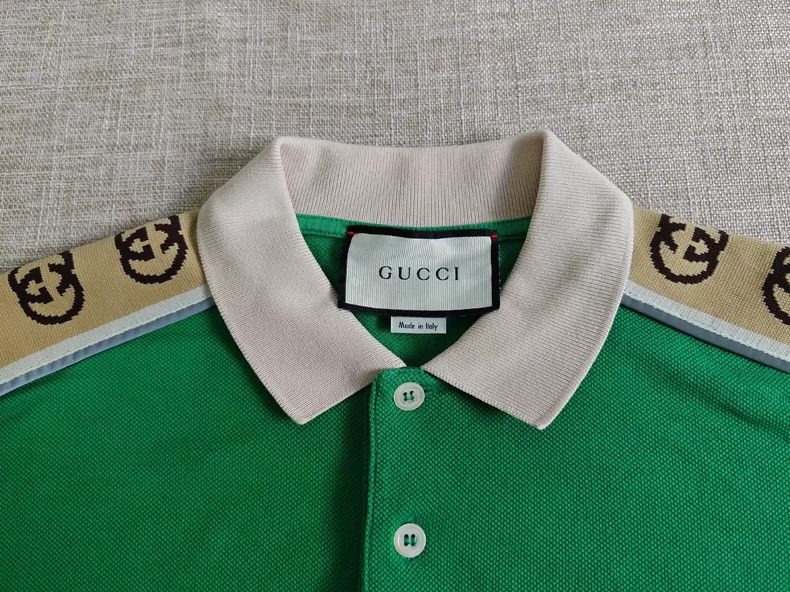 Gucci Gucci Men's Short Sleeve Polo Shirt - dmc Size US M / EU 48-50 / 2 - 3 Thumbnail