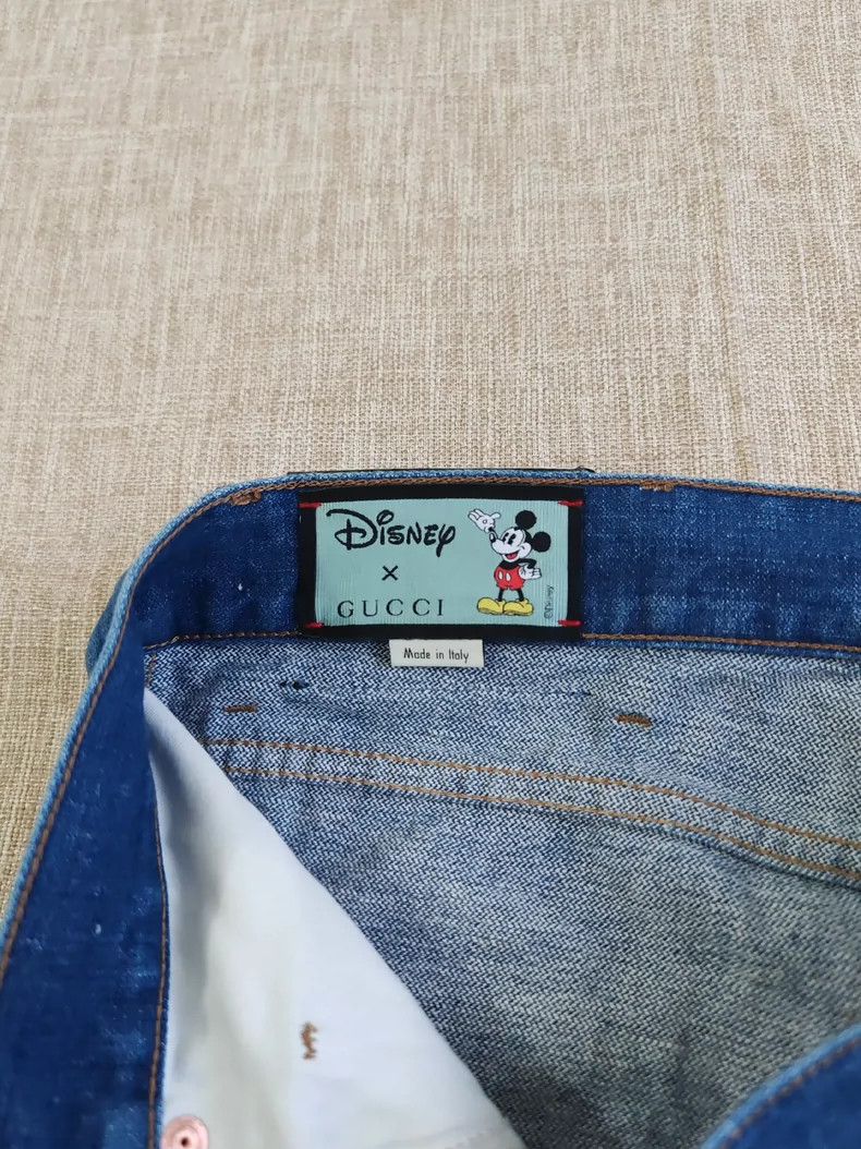 Gucci Gucci Disney Mickey Mouse Denim Pants for Men - dmc Size US 30 / EU 46 - 4 Thumbnail
