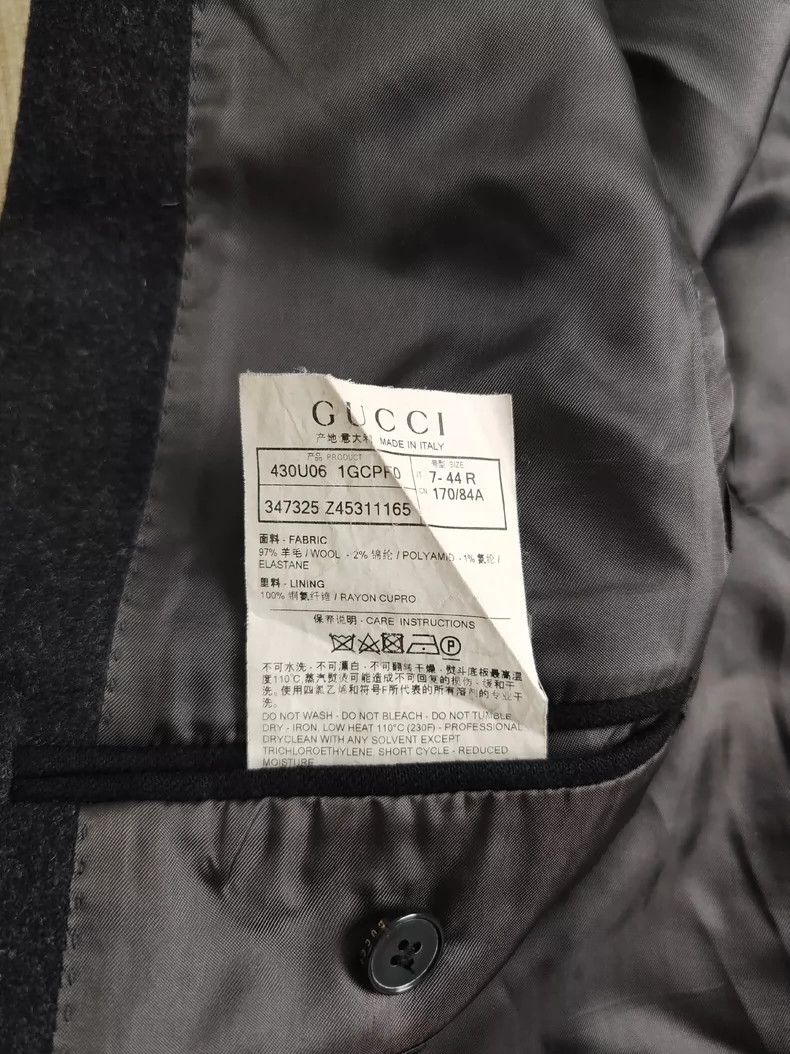Gucci Gucci Men's Casual Wool Suit Jacket - dmc Size US M / EU 48-50 / 2 - 6 Thumbnail