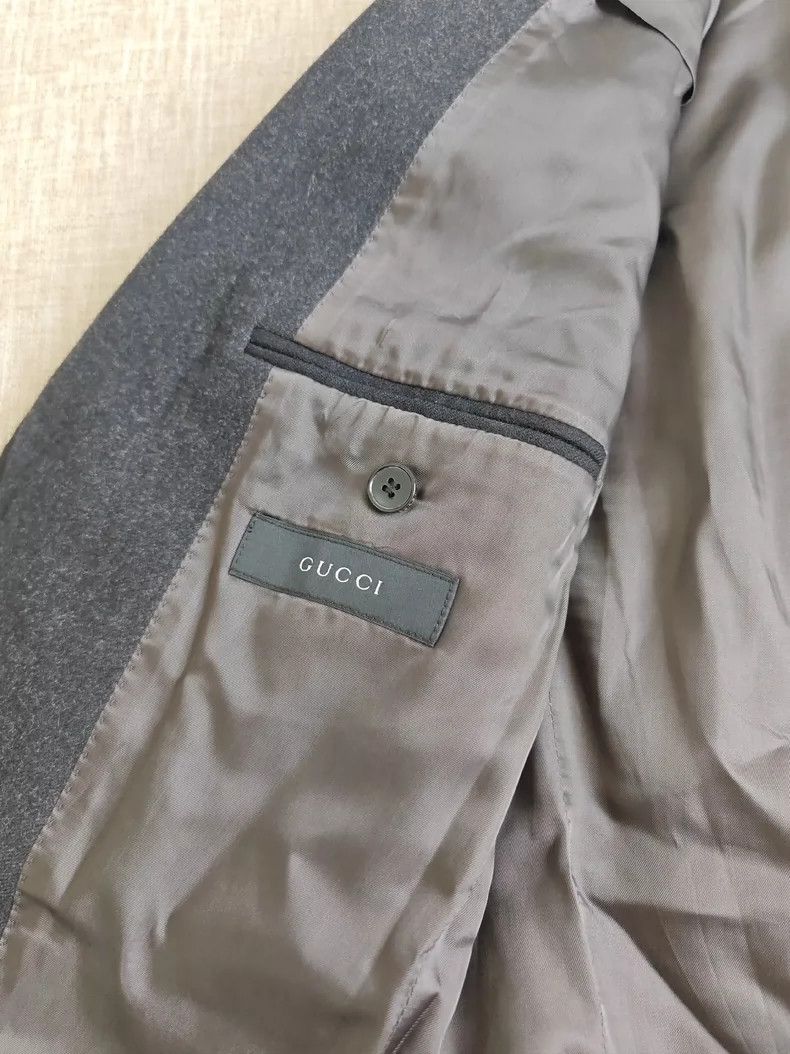 Gucci Gucci Men's Casual Wool Suit Jacket - dmc Size US M / EU 48-50 / 2 - 5 Thumbnail