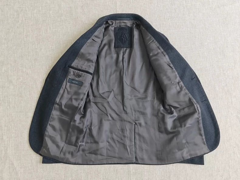 Gucci Gucci Men's Casual Wool Suit Jacket - dmc Size US M / EU 48-50 / 2 - 4 Thumbnail