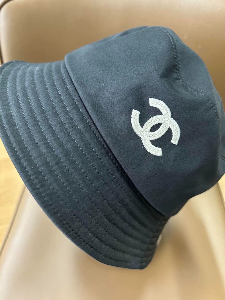 Chanel Chanel Classic Black Logo Fisherman Hat - dmc Size ONE SIZE - 2 Thumbnail