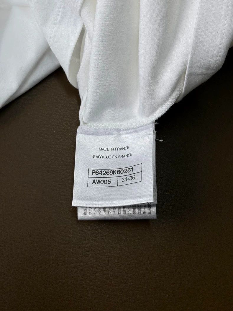 Chanel Chanel White Short Sleeve T-Shirt with Logo - dmc Size US S / EU 44-46 / 1 - 6 Thumbnail