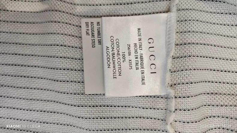 Gucci GUCCI Men's Polo Shirt with Tags - dmc Size US M / EU 48-50 / 2 - 4 Thumbnail