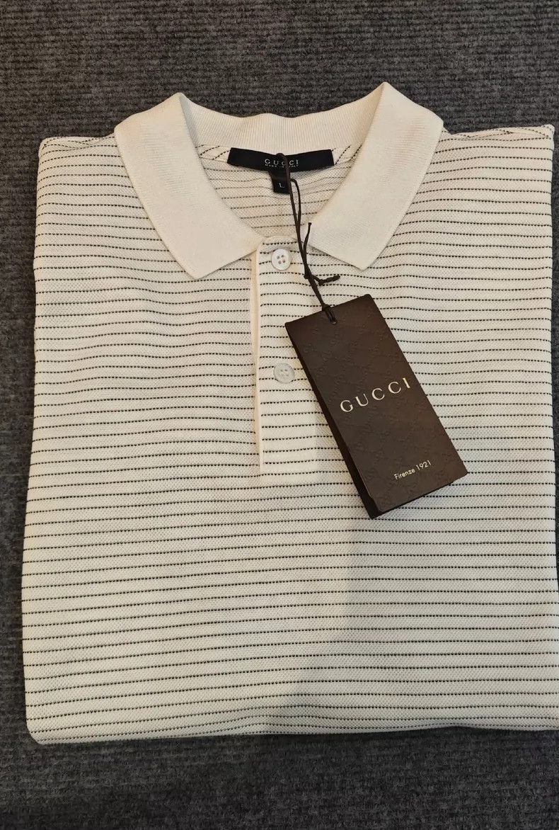 Gucci GUCCI Men's Polo Shirt with Tags - dmc Size US M / EU 48-50 / 2 - 2 Thumbnail