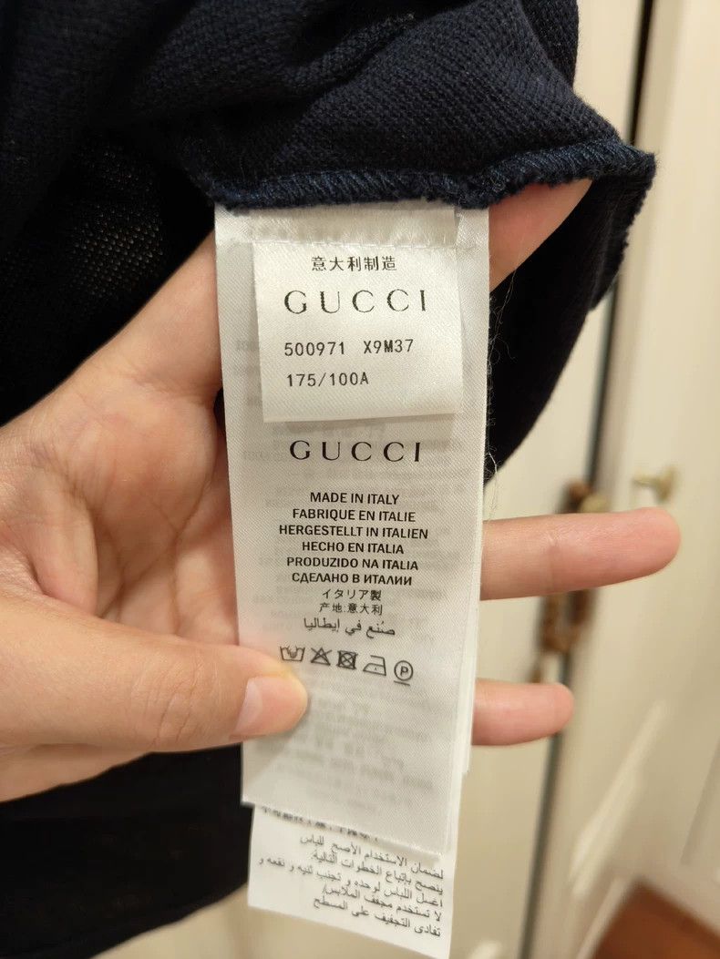 Gucci Gucci Men's Little Bee Polo Shirt - dmc Size US M / EU 48-50 / 2 - 8 Thumbnail