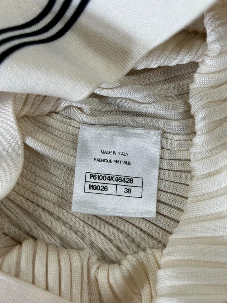 Chanel Chanel 31 Number Ribbed Knit T-Shirt - dmc Size US M / EU 48-50 / 2 - 9 Thumbnail