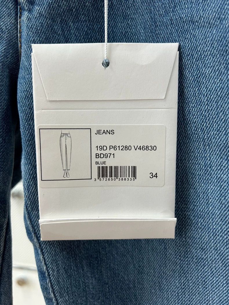 Chanel Chanel Blue Denim Long Pants with Embroidery - dmc Size US 34 / EU 50 - 6 Thumbnail