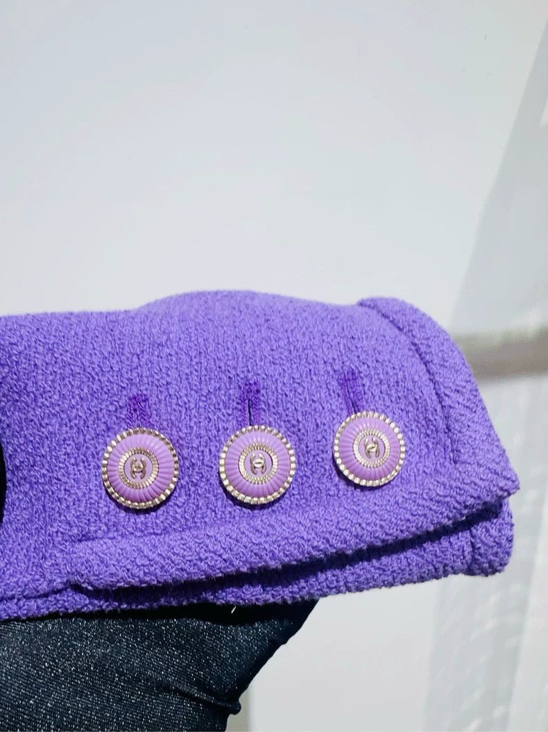 Chanel Chanel Purple Spring Jacket from 20 Resort Collection - dmc Size US S / EU 44-46 / 1 - 6 Thumbnail
