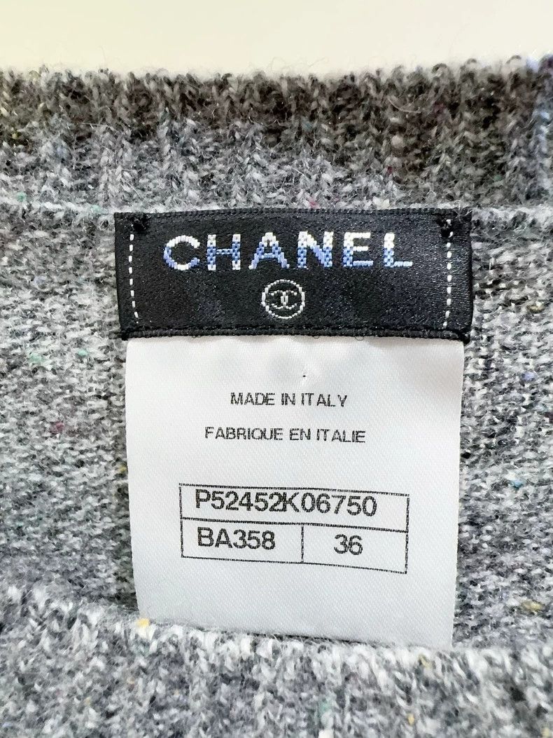 Chanel Chanel Flower Knit Sweater - dmc Size US S / EU 44-46 / 1 - 3 Thumbnail