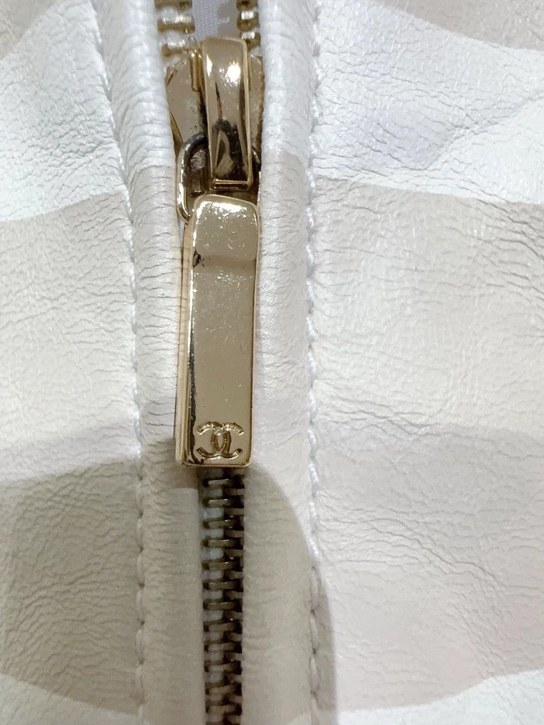 Chanel Chanel Greek Series Sheepskin Leather Jacket - dmc Size US S / EU 44-46 / 1 - 4 Thumbnail