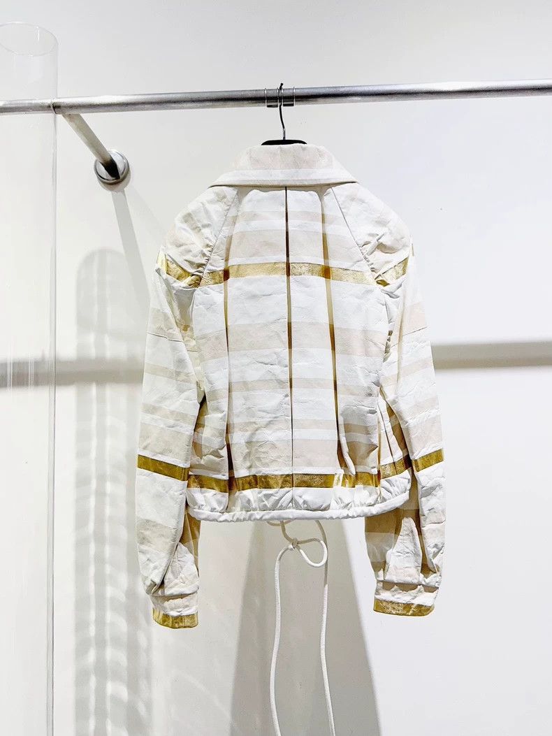Chanel Chanel Greek Series Sheepskin Leather Jacket - dmc Size US S / EU 44-46 / 1 - 2 Thumbnail