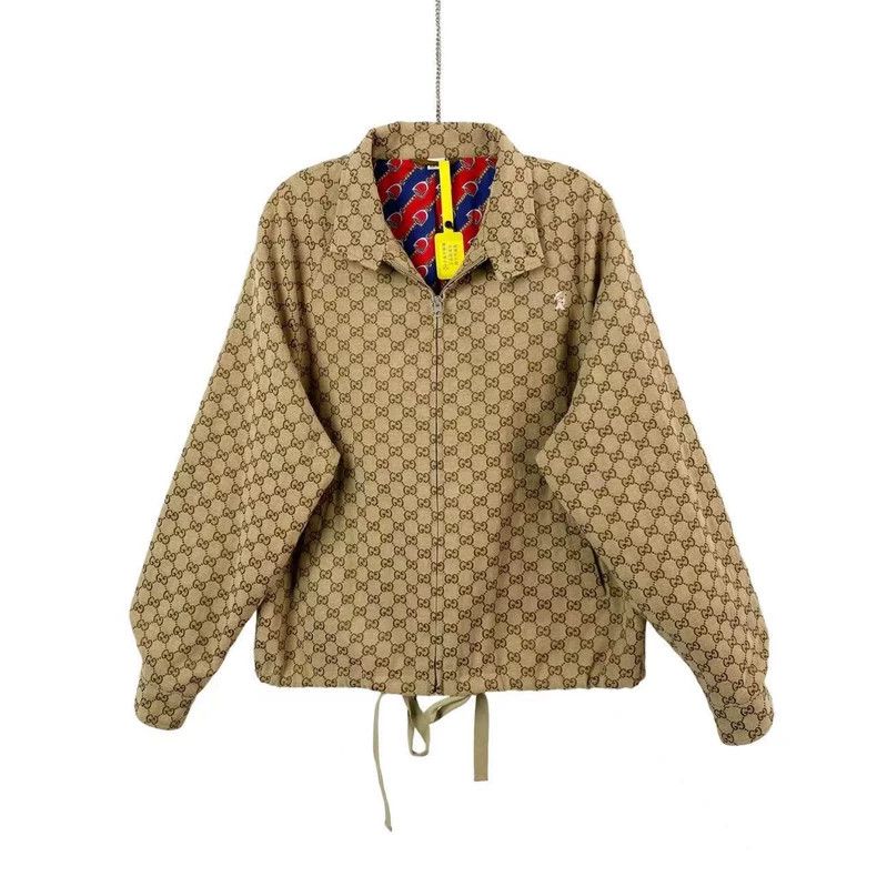Gucci Gucci Monogram Embroidered Pig Jacket - dmc Size US L / EU 52-54 / 3 - 2 Thumbnail