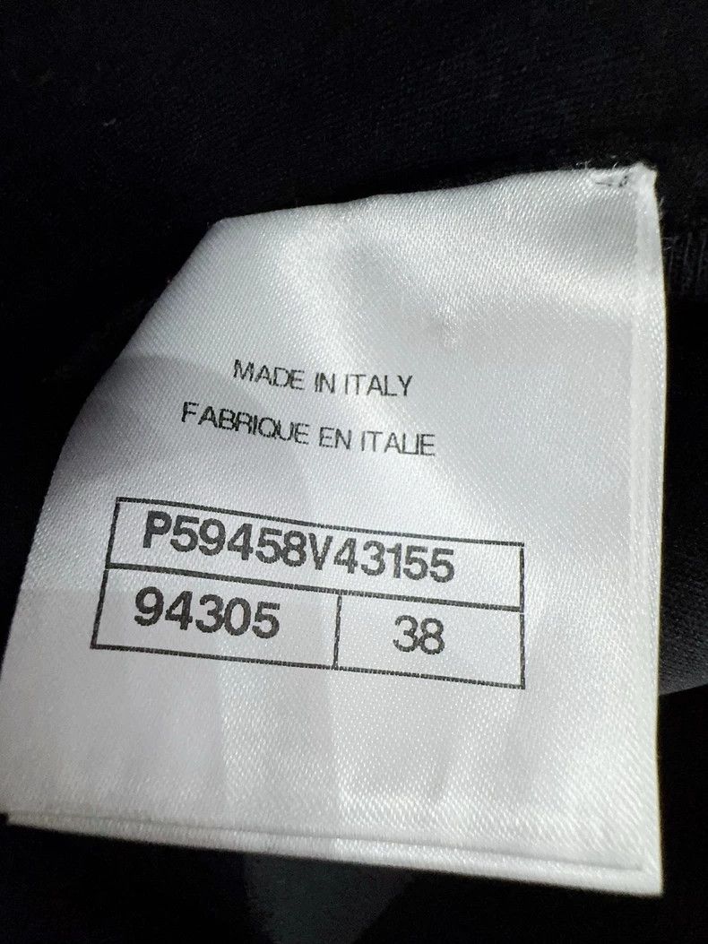 Chanel Chanel Black Velvet Jacket with Logo - dmc Size US M / EU 48-50 / 2 - 6 Thumbnail