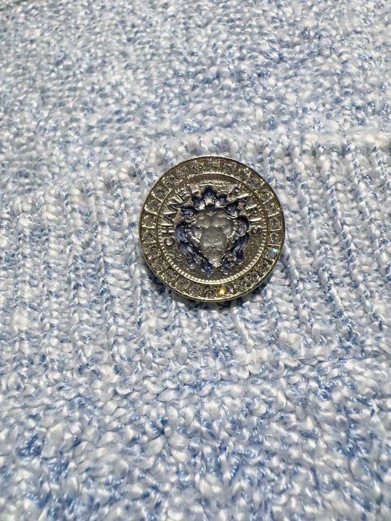 Chanel Chanel High Waist Blue Mini Skirt - dmc Size US 38 / EU 54 - 2 Thumbnail