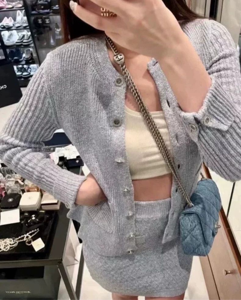 Chanel Chanel High Waist Blue Mini Skirt - dmc Size US 38 / EU 54 - 7 Thumbnail