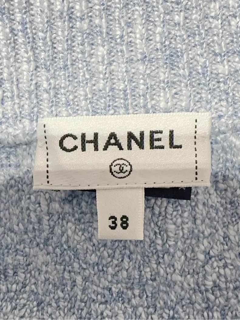 Chanel Chanel High Waist Blue Mini Skirt - dmc Size US 38 / EU 54 - 5 Thumbnail