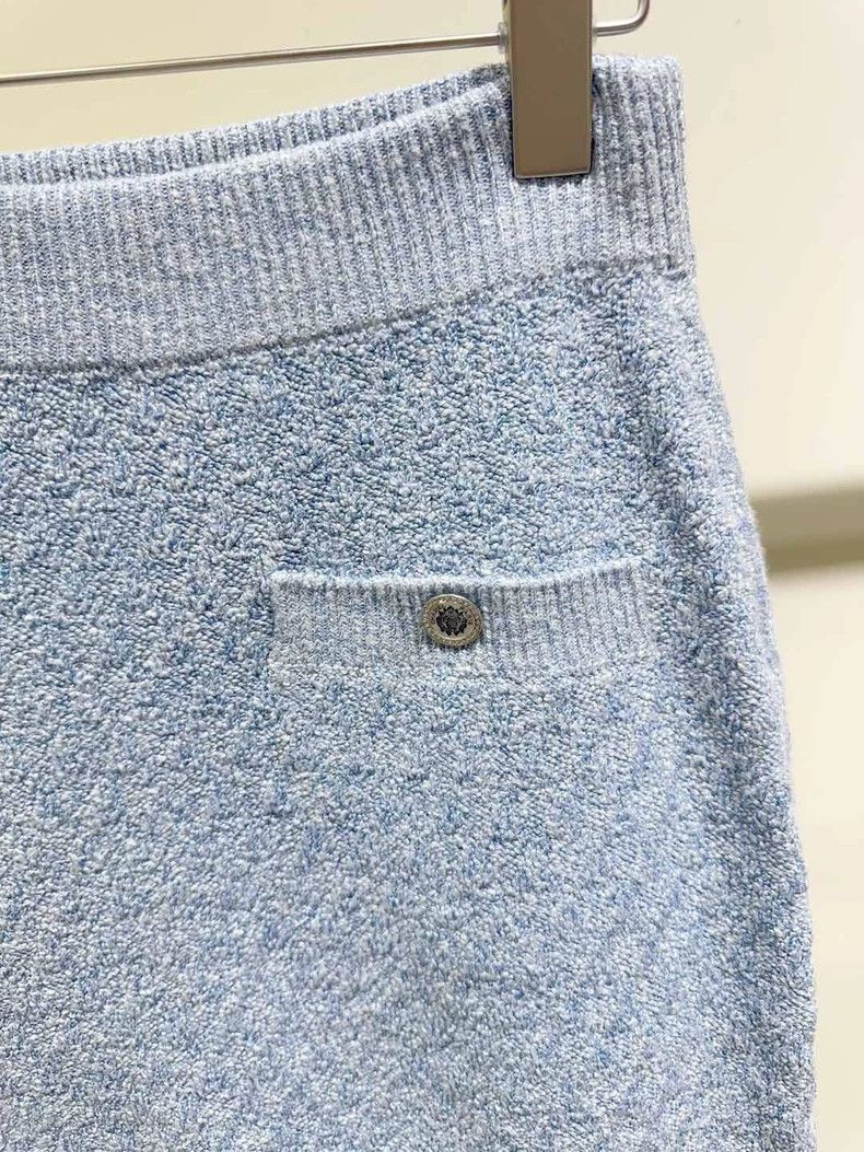 Chanel Chanel High Waist Blue Mini Skirt - dmc Size US 38 / EU 54 - 3 Thumbnail