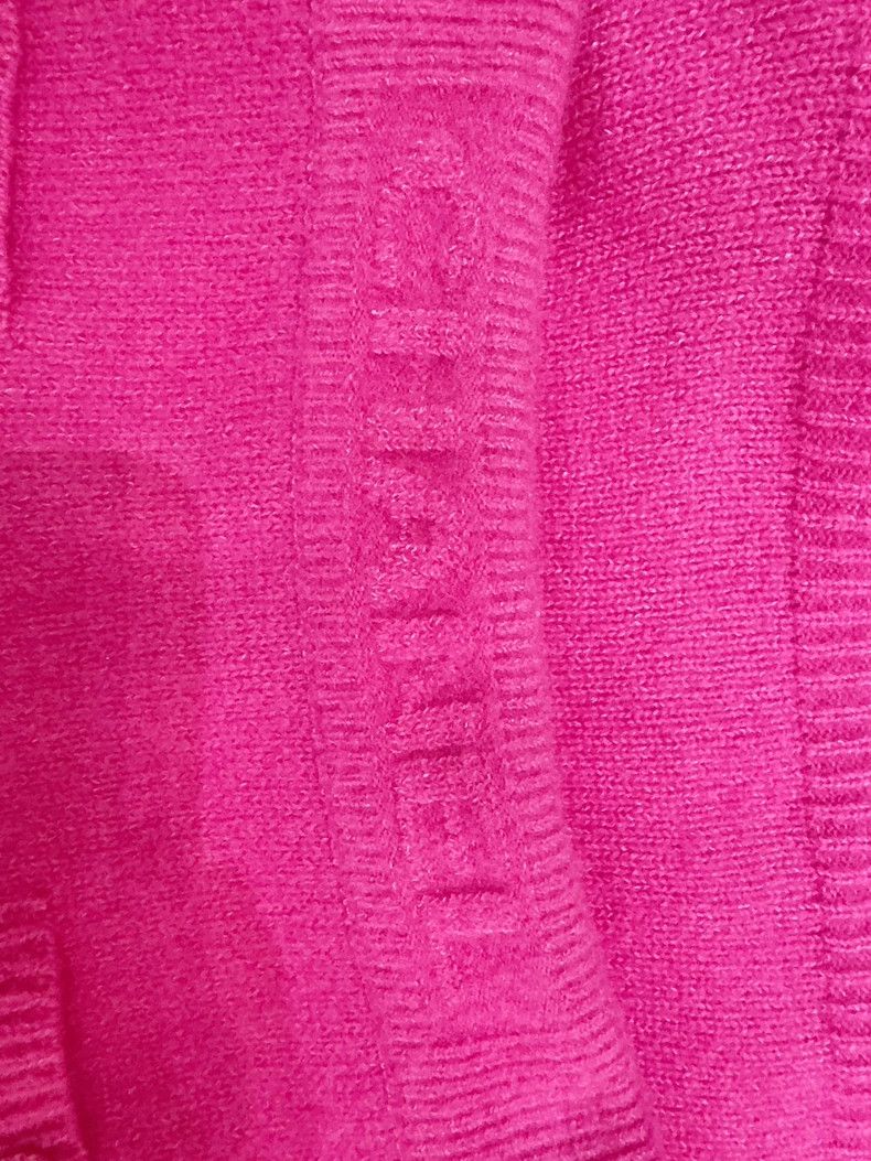Chanel Chanel Pink Cashmere Half Skirt Size 38 - dmc Size US 38 / EU 54 - 3 Thumbnail