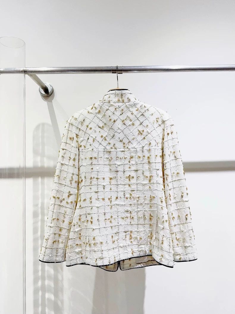 Chanel Chanel 19S Beach Series Bow Jacket - dmc Size US S / EU 44-46 / 1 - 5 Thumbnail