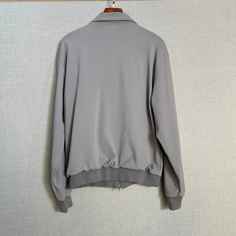 Balenciaga Balenciaga Gray Logo Zip Jacket Coat - dmc Size US L / EU 52-54 / 3 - 2 Thumbnail