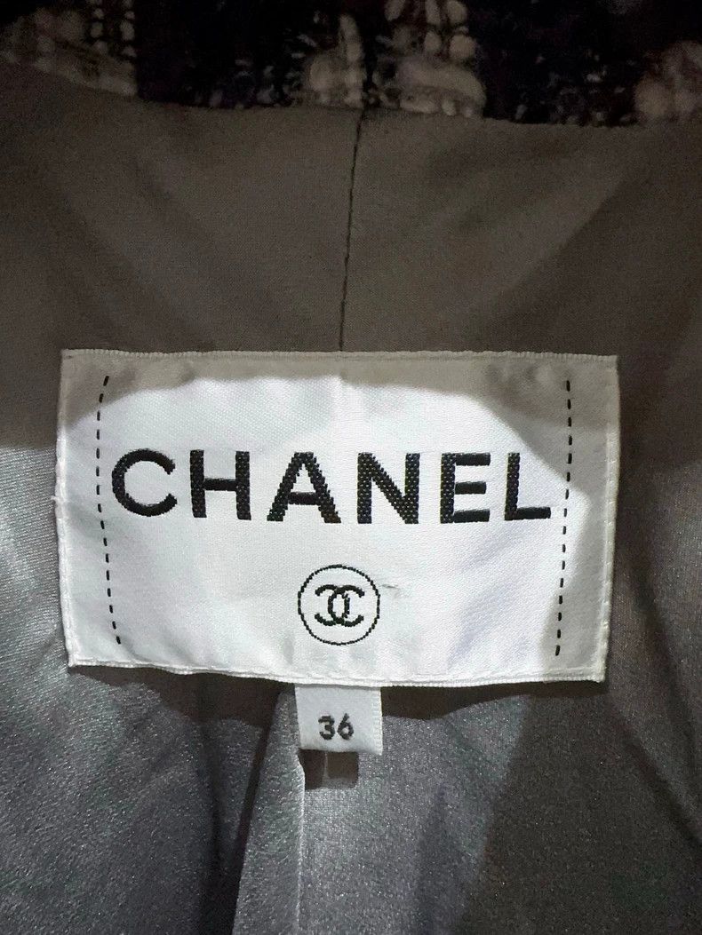 Chanel Chanel Tweed Coat with Tag - dmc Size US S / EU 44-46 / 1 - 5 Thumbnail
