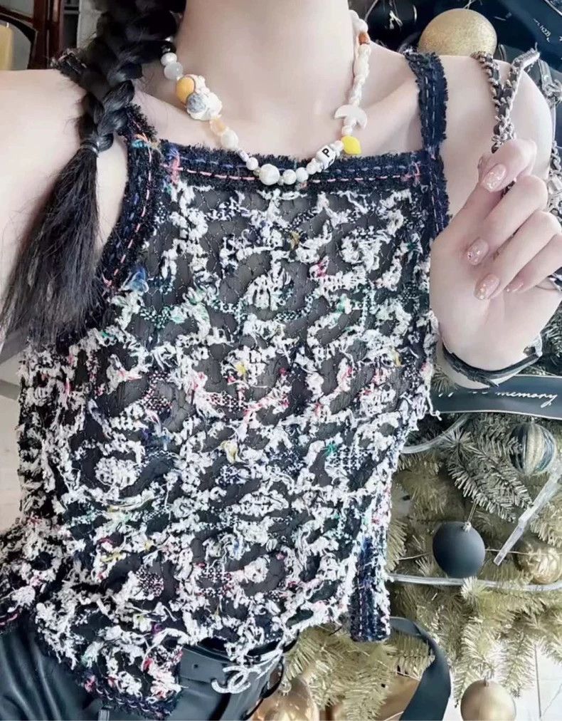 Chanel Chanel 17s Woven Top with Tags - dmc Size US S / EU 44-46 / 1 - 8 Thumbnail