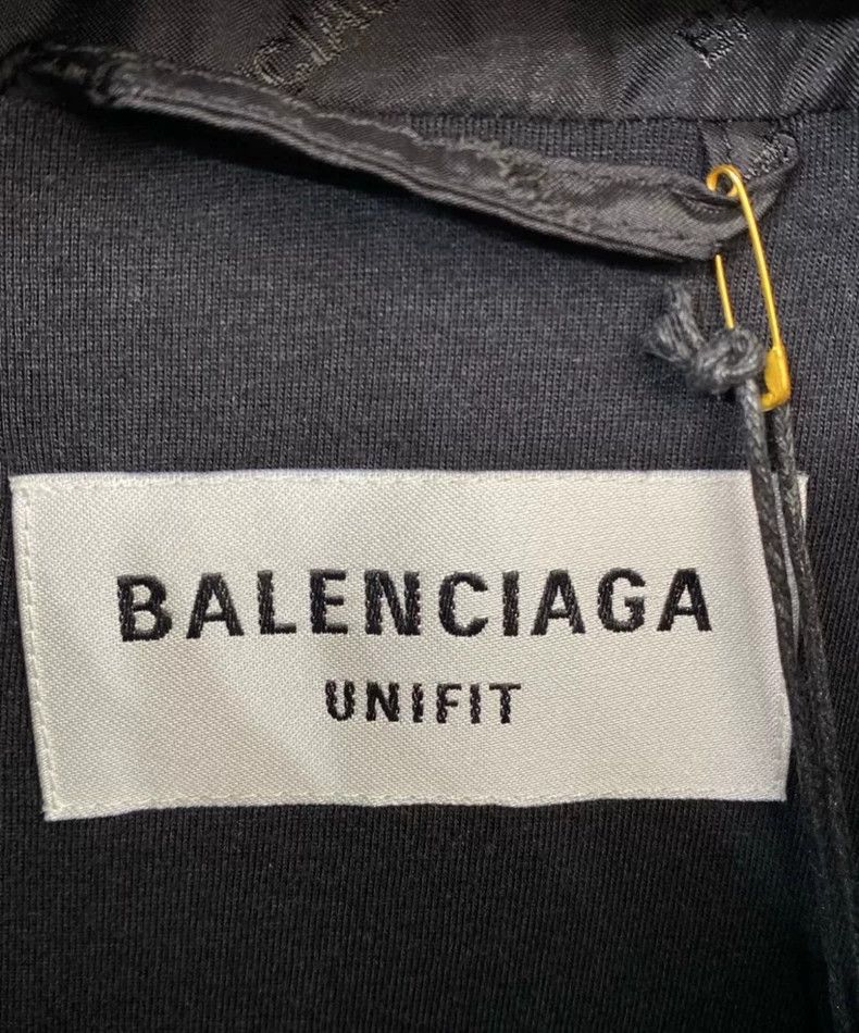 Balenciaga Black Hooded Balenciaga Windbreaker Jacket - dmc Size US M / EU 48-50 / 2 - 3 Thumbnail