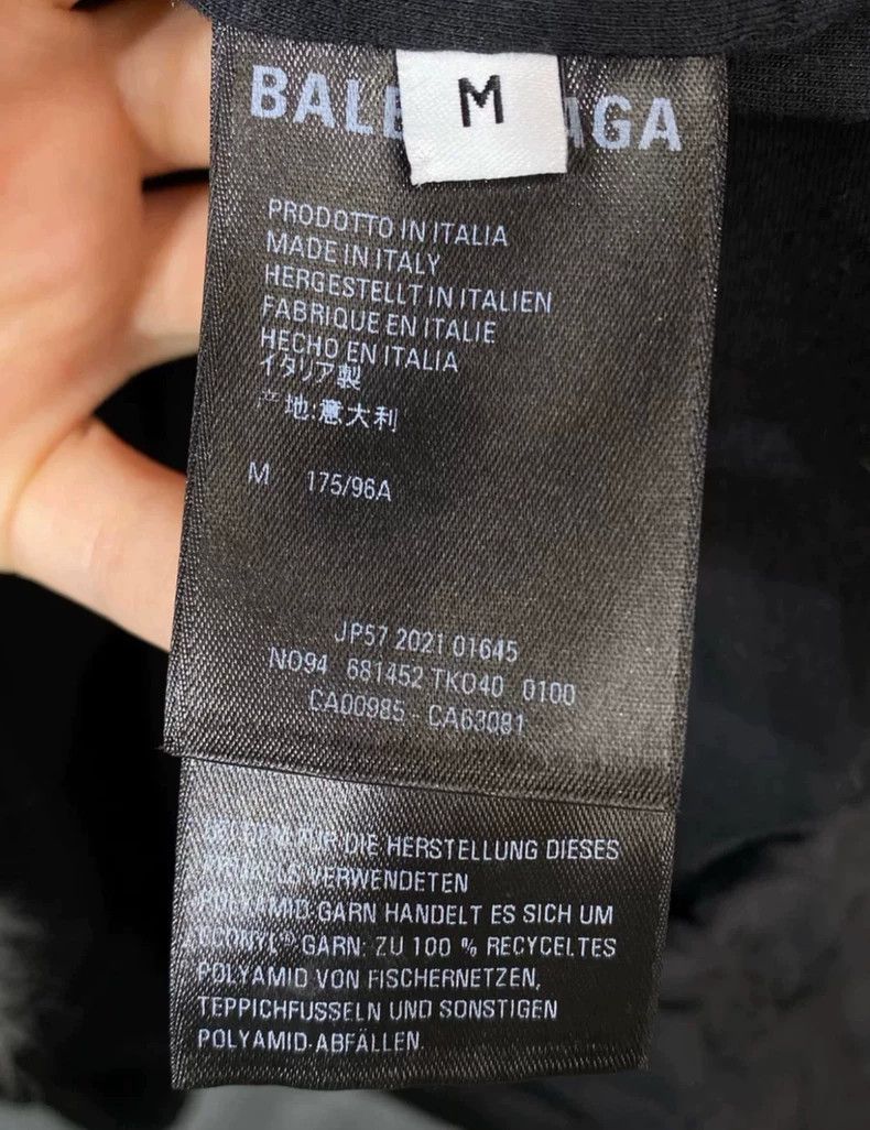 Balenciaga Black Hooded Balenciaga Windbreaker Jacket - dmc Size US M / EU 48-50 / 2 - 4 Thumbnail