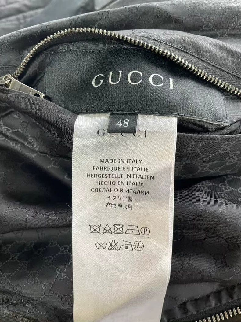 Gucci Gucci Reversible Black Printed Jacket - dmc Size US M / EU 48-50 / 2 - 3 Thumbnail