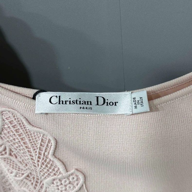 Dior Floral Knitted Dress by Dior - dmc Size US 34 / EU 50 - 5 Thumbnail