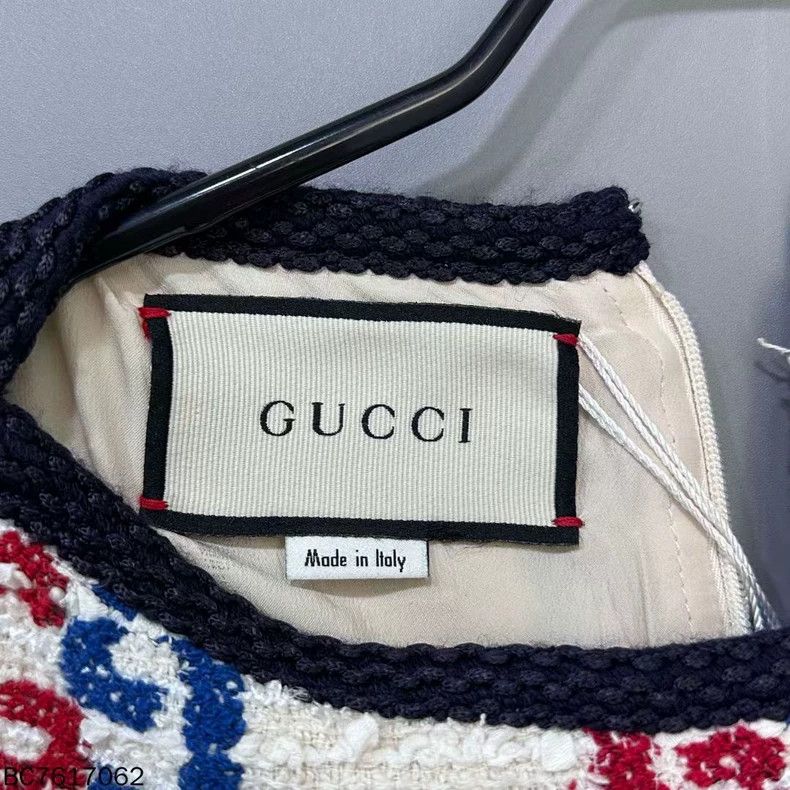 Gucci Gucci Sleeveless Dress with Logo Pattern - dmc Size US 38 / EU 54 - 5 Thumbnail