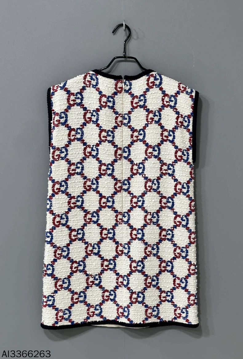Gucci Sleeveless Dress with Floral Pattern by Gucci - dmc Size US 36 / EU 52 - 2 Thumbnail