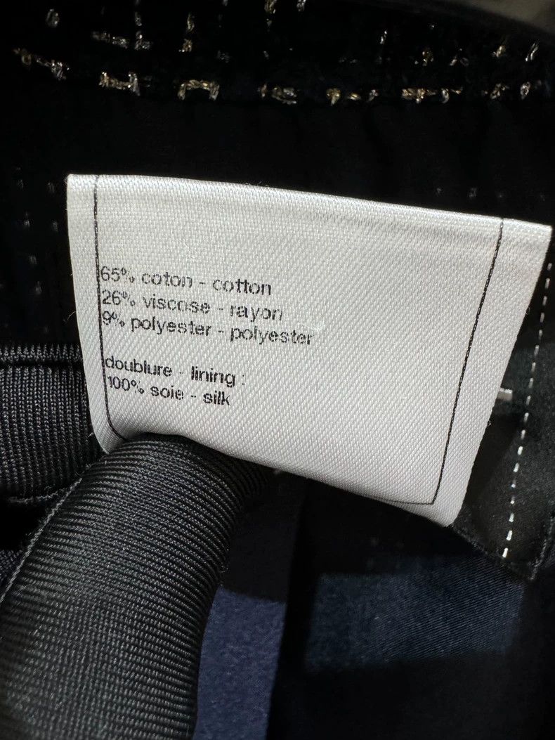 Chanel Chanel Dark Blue Vest Outerwear - dmc Size US S / EU 44-46 / 1 - 5 Thumbnail