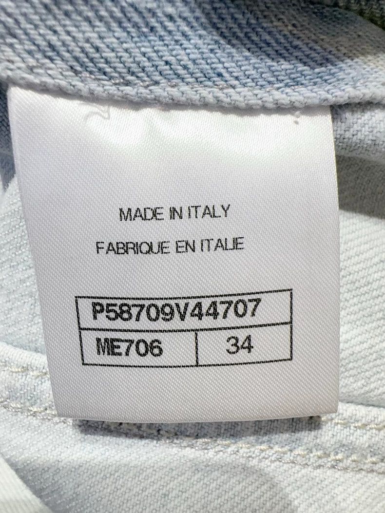 Chanel Chanel Denim Jacket with Floral Details - dmc Size US XS / EU 42 / 0 - 6 Thumbnail