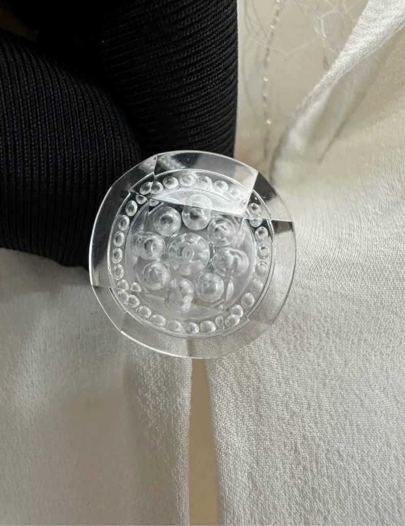 Chanel Chanel Silk Shirt with Mesh Design - dmc Size US M / EU 48-50 / 2 - 9 Thumbnail