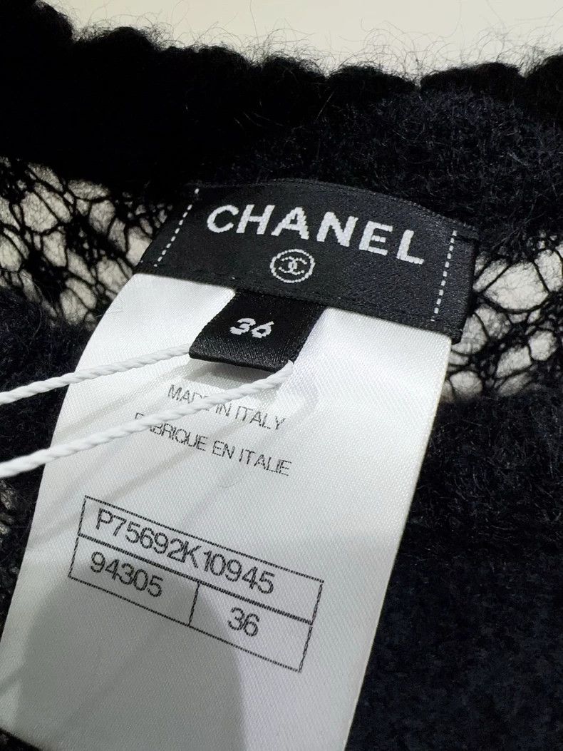Chanel Chanel 23K Mohair Sweater with Puff Sleeves - dmc Size US S / EU 44-46 / 1 - 4 Thumbnail