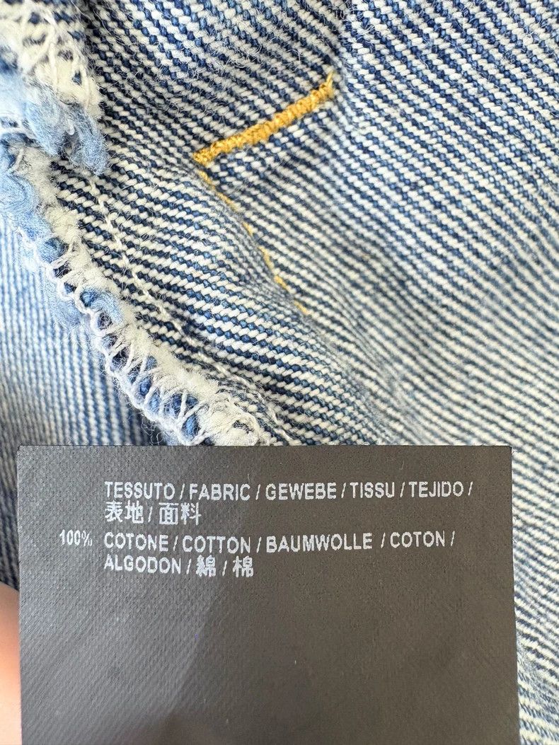 Balenciaga Balenciaga Cropped Denim Jacket F36 - dmc Size US M / EU 48-50 / 2 - 9 Thumbnail