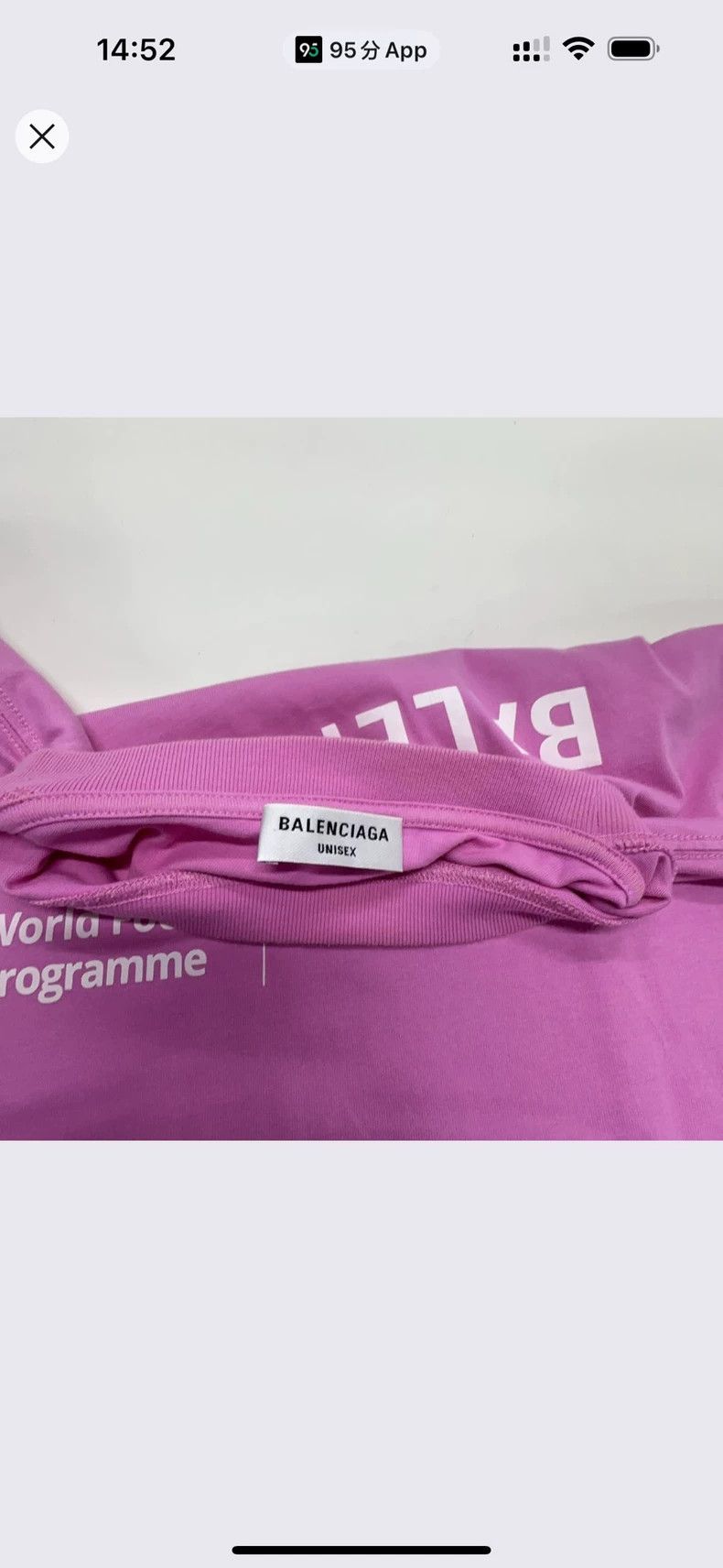 Balenciaga Balenciaga Graphic T-Shirt in Pink Color - dmc Size US S / EU 44-46 / 1 - 5 Thumbnail