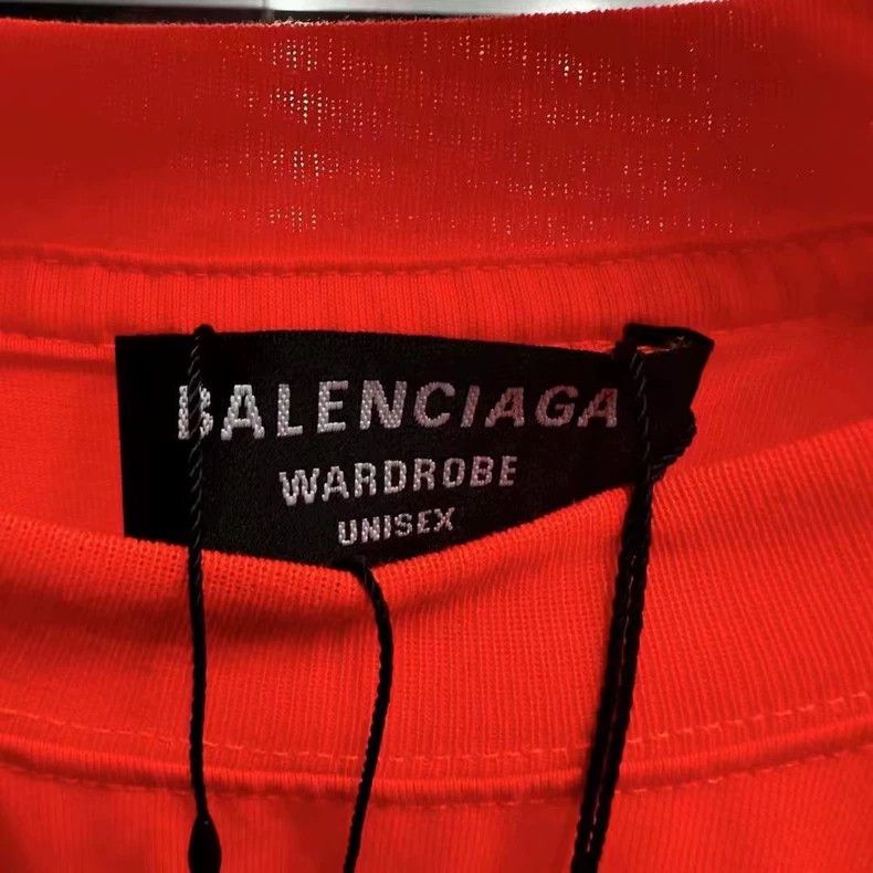 Balenciaga Balenciaga Orange Short Sleeve T-Shirt Sale - dmc Size US XS / EU 42 / 0 - 3 Thumbnail