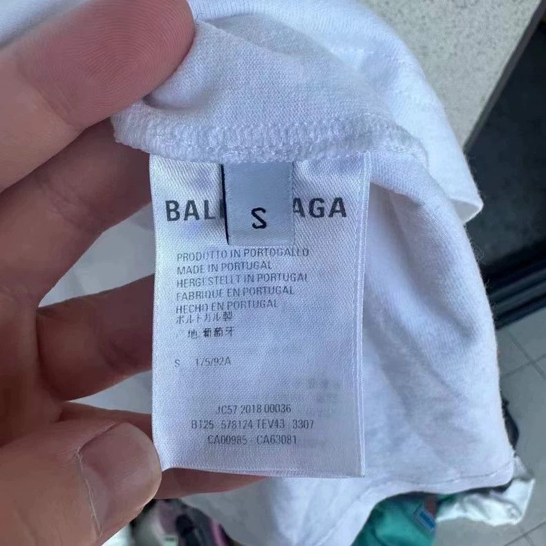 Balenciaga Balenciaga Logo Short Sleeve T-Shirt Sale - dmc Size US S / EU 44-46 / 1 - 4 Thumbnail