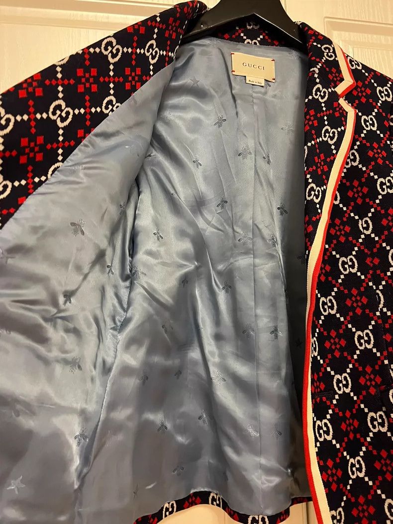 Gucci Gucci Classic Blazer Size 10 for Women - dmc Size US M / EU 48-50 / 2 - 4 Thumbnail