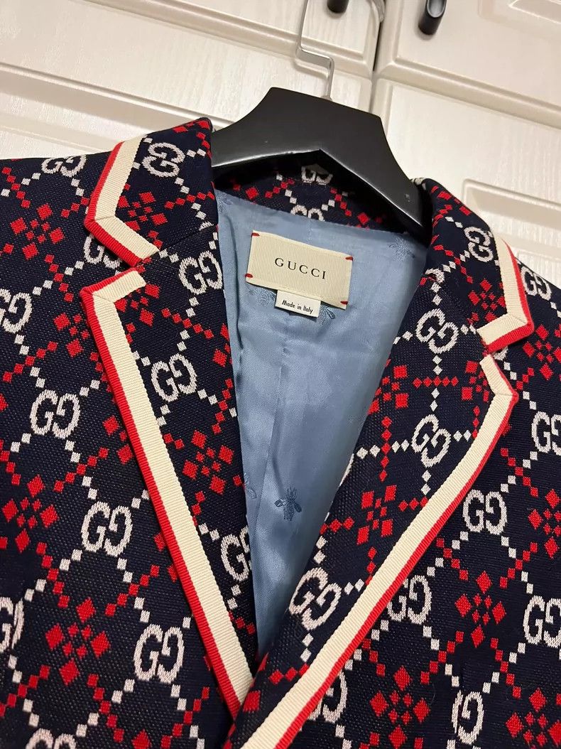 Gucci Gucci Classic Blazer Size 10 for Women - dmc Size US M / EU 48-50 / 2 - 3 Thumbnail