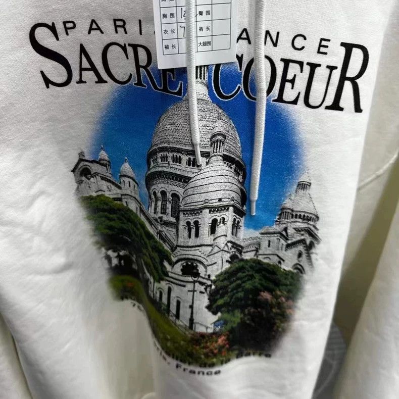 Balenciaga Balenciaga Castle Graphic Hoodie Size XS - dmc Size US XS / EU 42 / 0 - 3 Thumbnail
