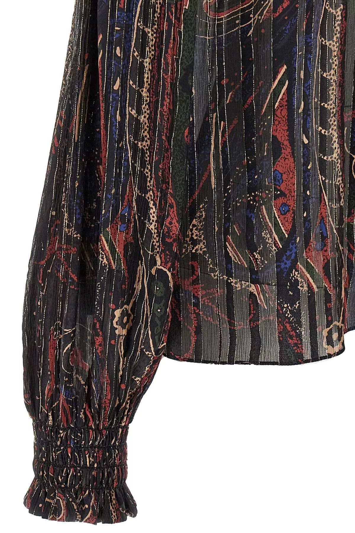 Saint Laurent Paris Smock stitch blouse Size M / US 6-8 / IT 42-44 - 4 Thumbnail