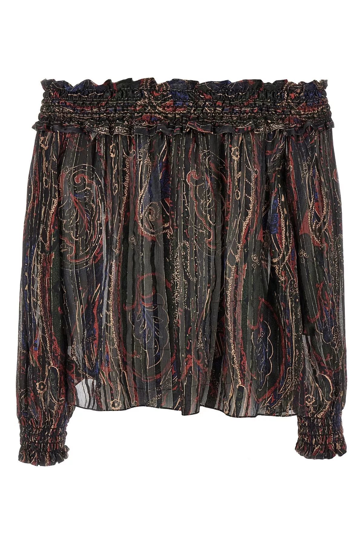 Saint Laurent Paris Smock stitch blouse Size M / US 6-8 / IT 42-44 - 2 Thumbnail