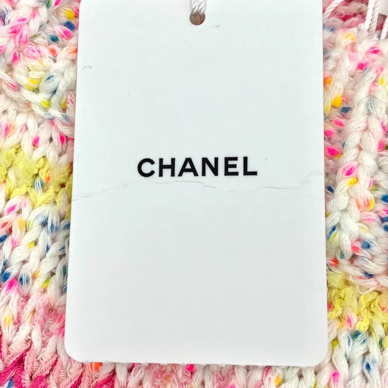 Chanel Chanel Multicolor Striped Cotton Knit Shorts - dmc Size US 34 / EU 50 - 8 Thumbnail