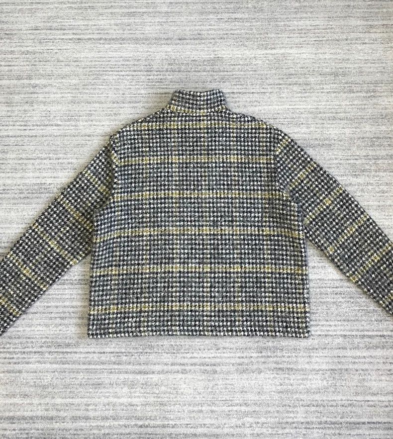 Our Legacy Houndstooth Wool Jacket with Zip Detail - dmc Size US XL / EU 56 / 4 - 2 Thumbnail