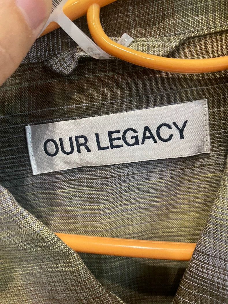 Our Legacy Our Legacy Loose Fit Plaid Shirt - dmc Size US L / EU 52-54 / 3 - 2 Thumbnail